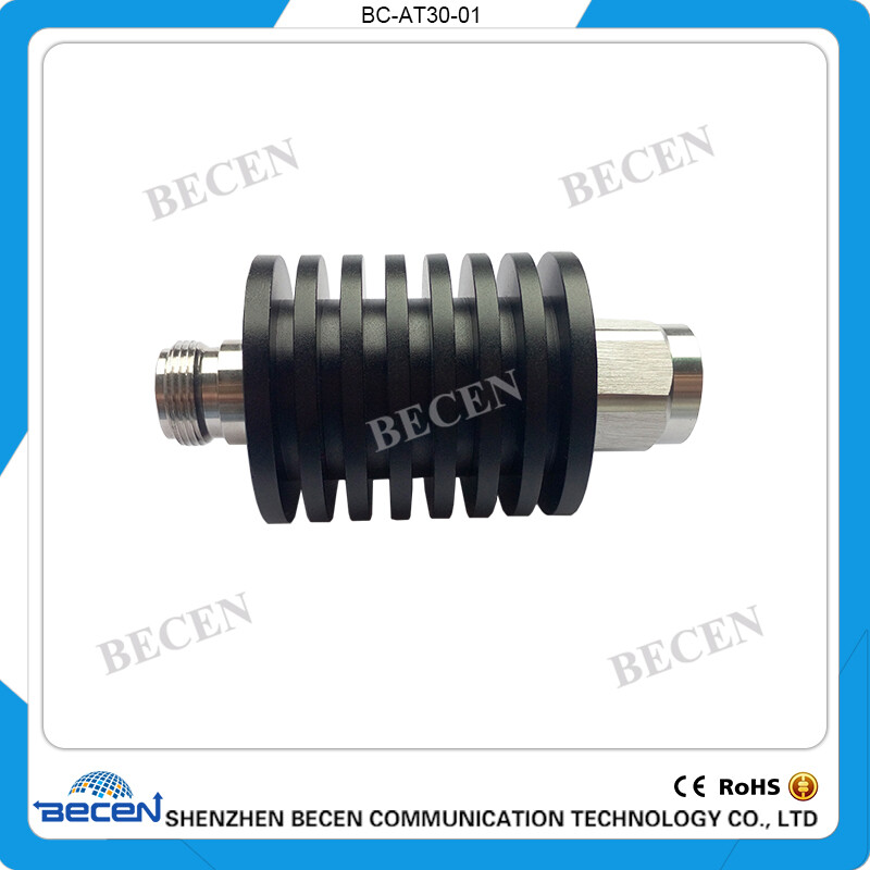 rf Attenuator 30W N 15dB Attenuator Plug male to Jack female 30 Watt DC-3Ghz