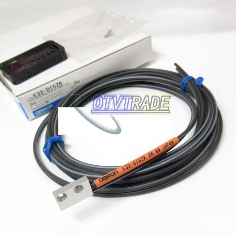 ONE Omron E32-D15ZR 2M fiber optic sensor New
