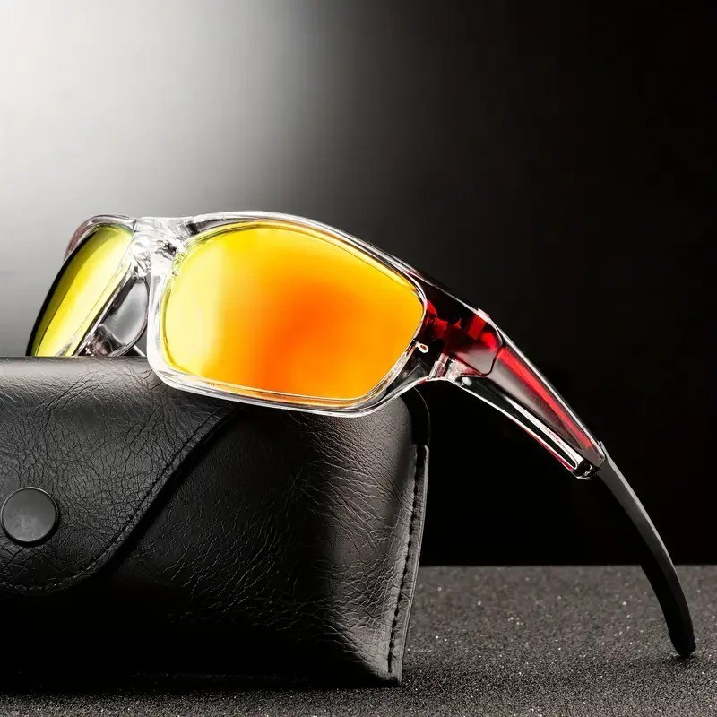 DUBERY Polarized Sports Sunglasses for Men Women Cycling Fishing Driving Glasses