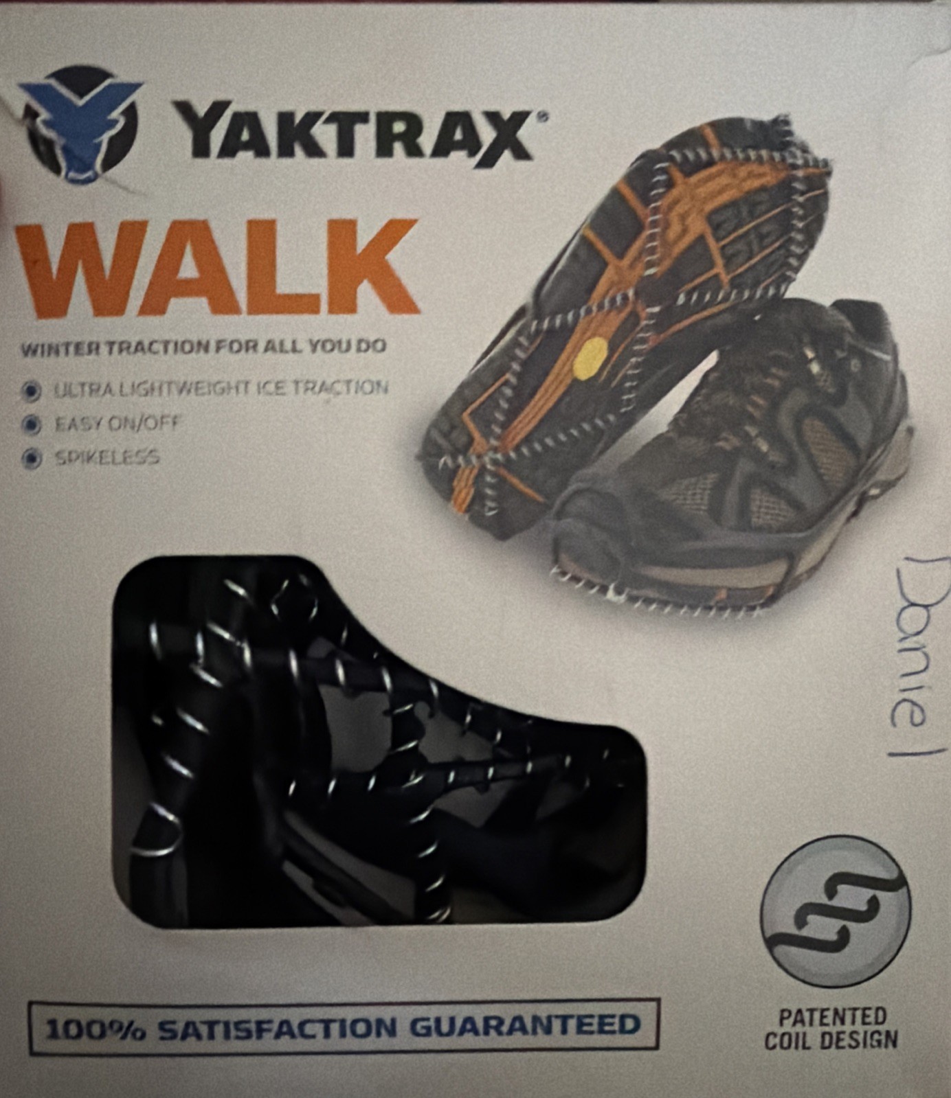 NEW in PKG / Yaktrax Walk Winter Ice Traction Size Medium w/ FREE SHIPPING