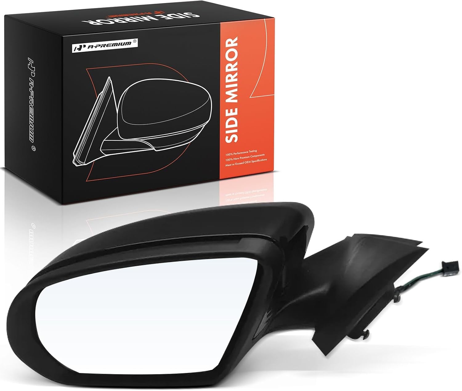 Driver Side Power Door Mirror - Compatible with Mercedes-Benz C180, C200,