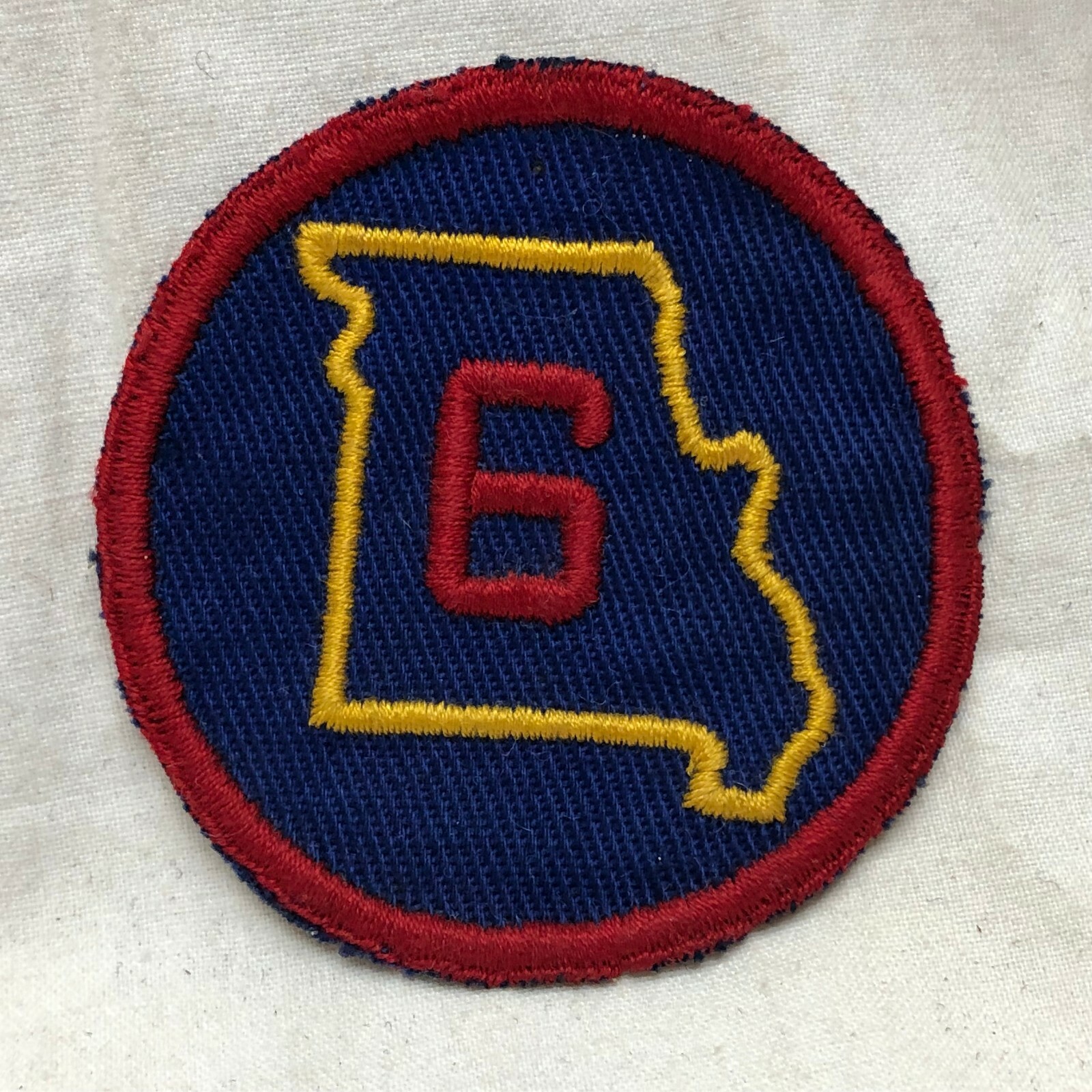 Military Patch Missouri S. G. Badge 6 Regiment