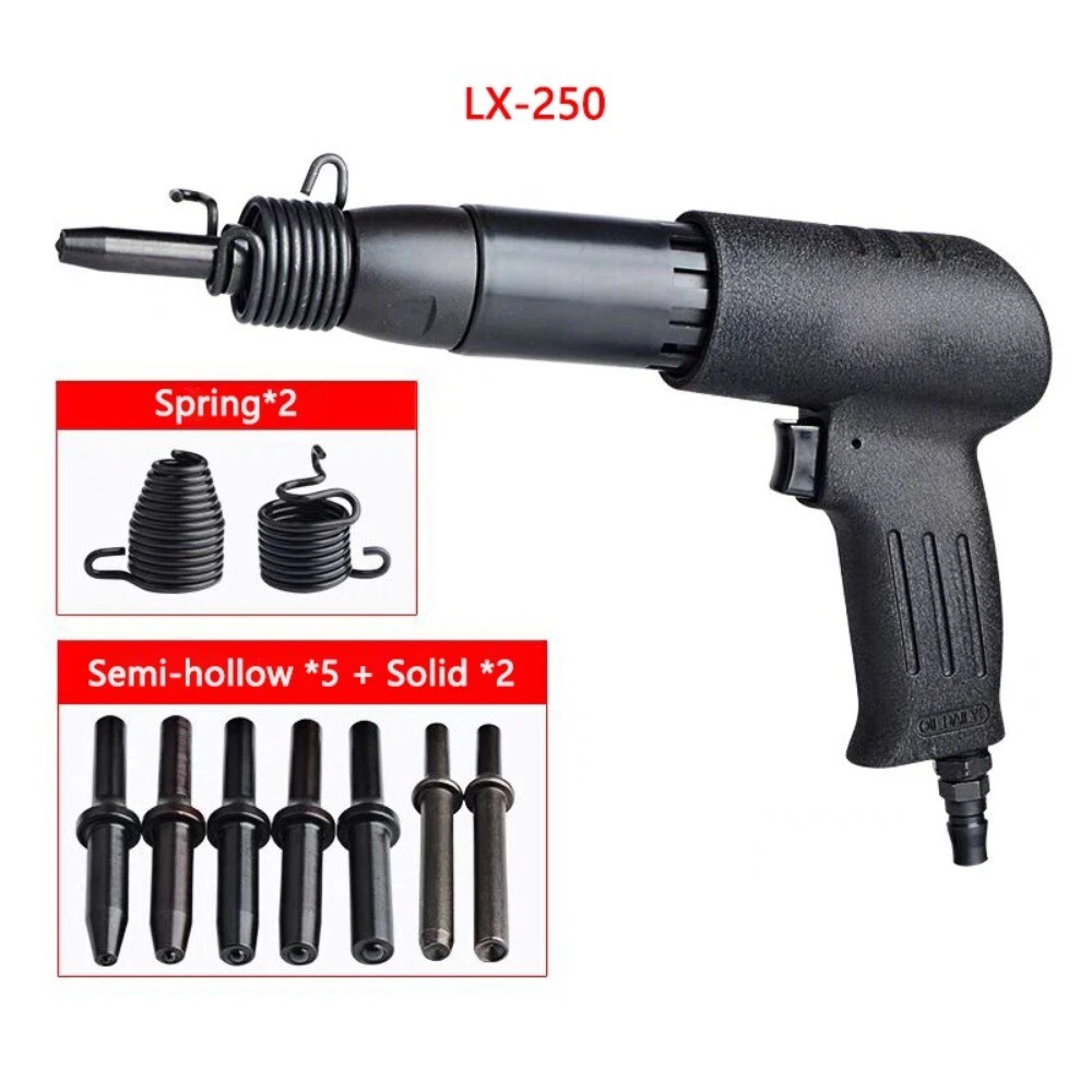 Force Dynamic Rivet Gun Traffic Sign Billboard Semi-hollow Solid Rivet Gun