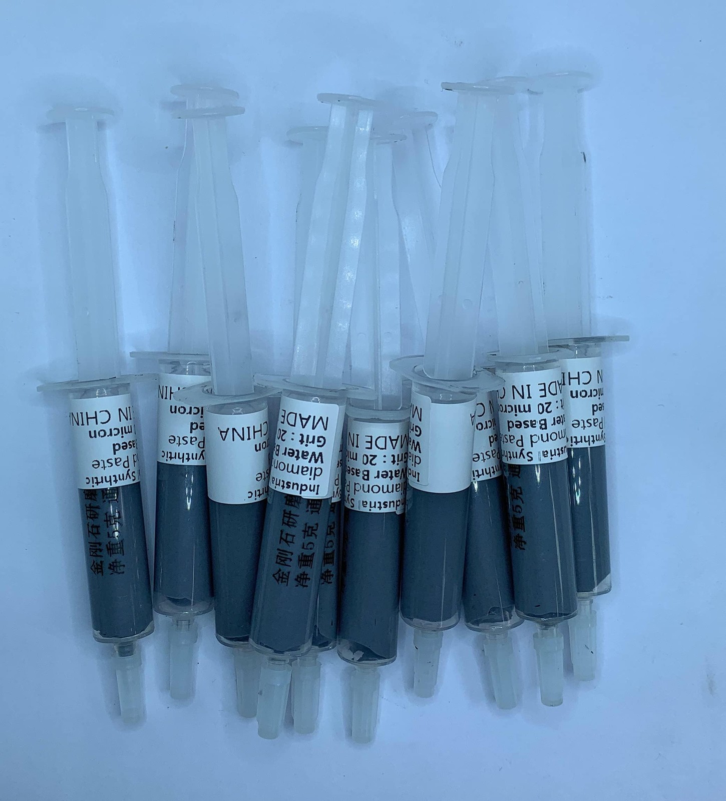 SIGNI 10x Diamond Polishing Lapping Paste Compound 20 Micron Metal Jewelry