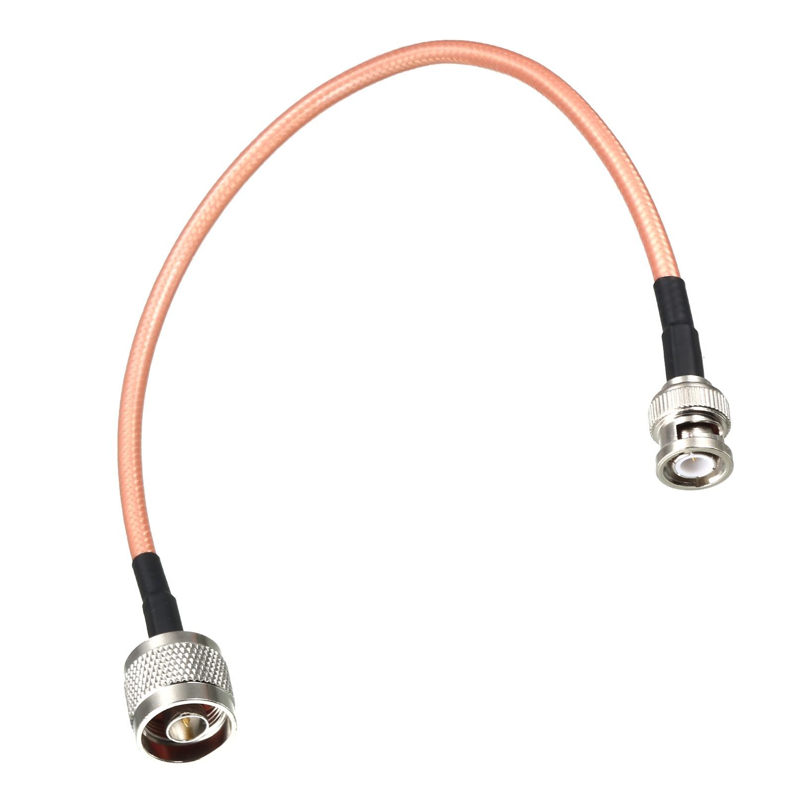 RG142 Coaxial Cables BNC Male to N Male 1Feet