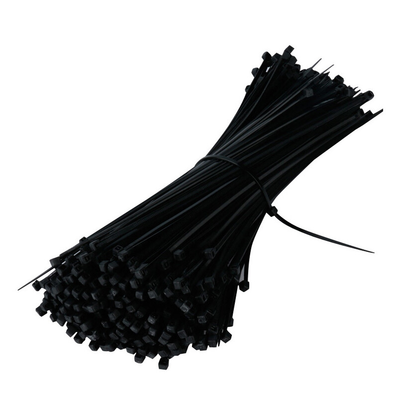 Nylon Plastic Cable Self-Locking Zip Tie Wrap Strong Extra Large Tie Black White