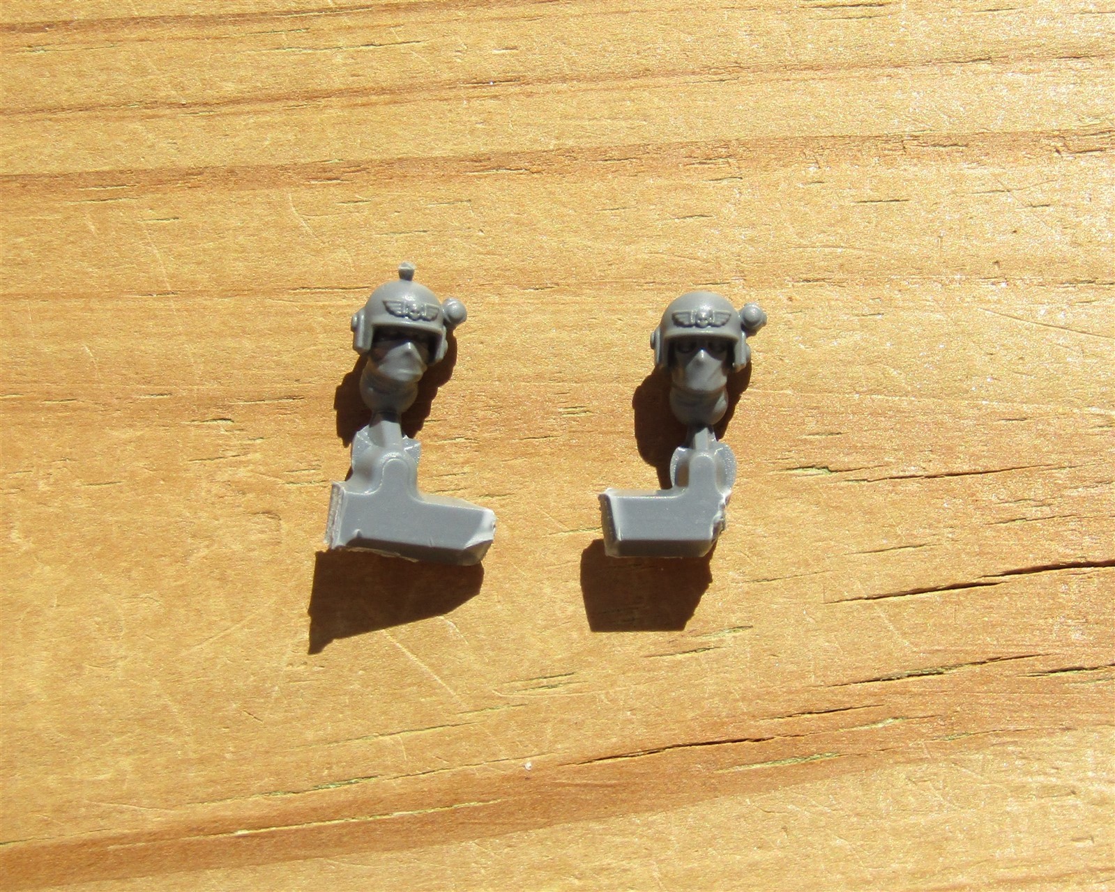 40K Astra Militarum Kasrkin Heads Cloth Masked Heads Bits 2 Bitz Kill Team
