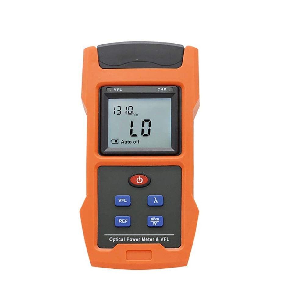 Fiber Optic Attenuation Tester with Rechargeable Battery -50DB R1W9