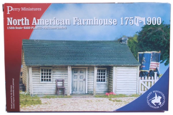 Perry Miniatures North American Farmhouse 1750-1900 - RBB1 - Great for ACW Games