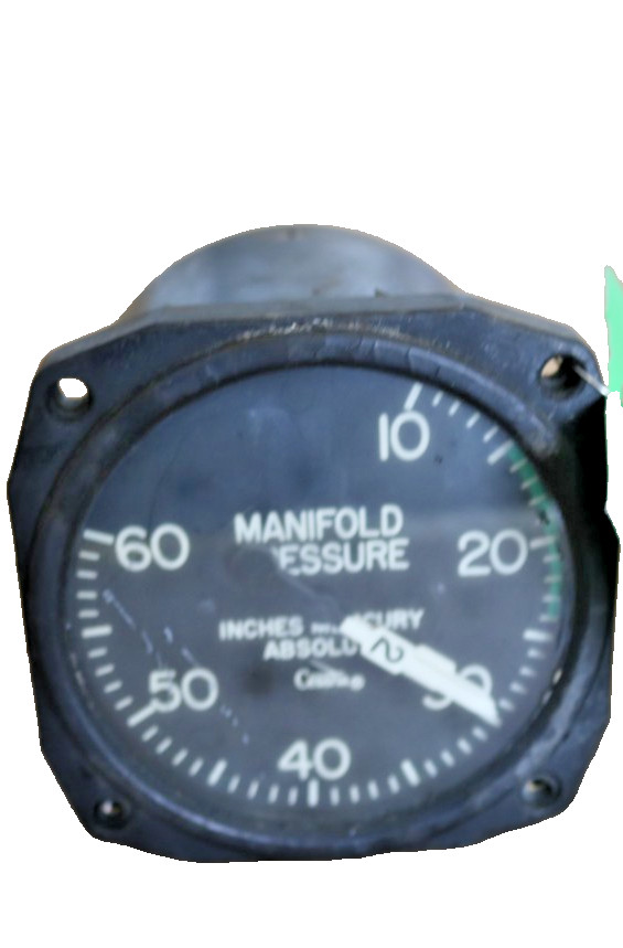 Cessna 310 Dual Manifold Pressure Gauge