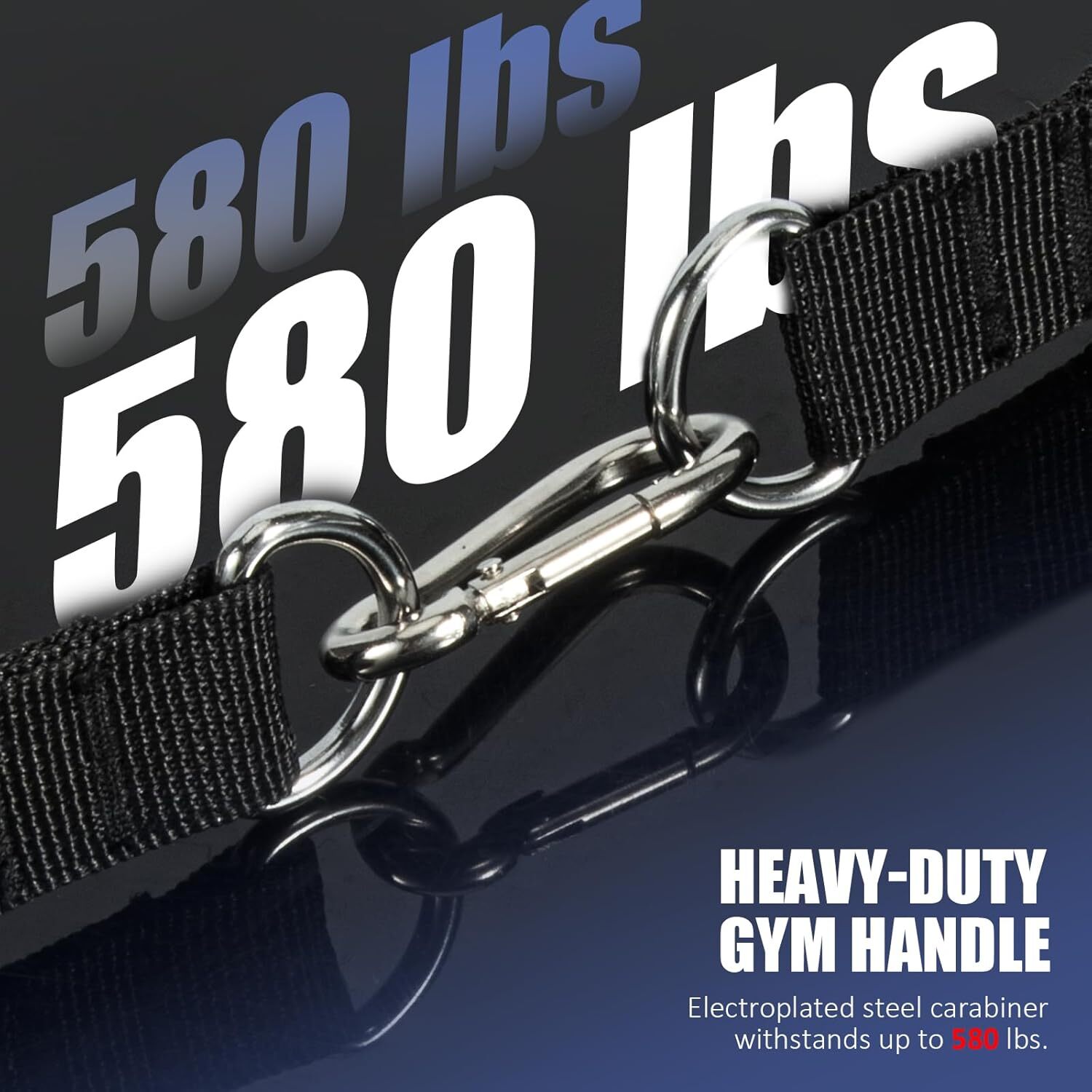2-Pack Gym Exercise Handles, Replacement Handle Attachments for Cable Machine