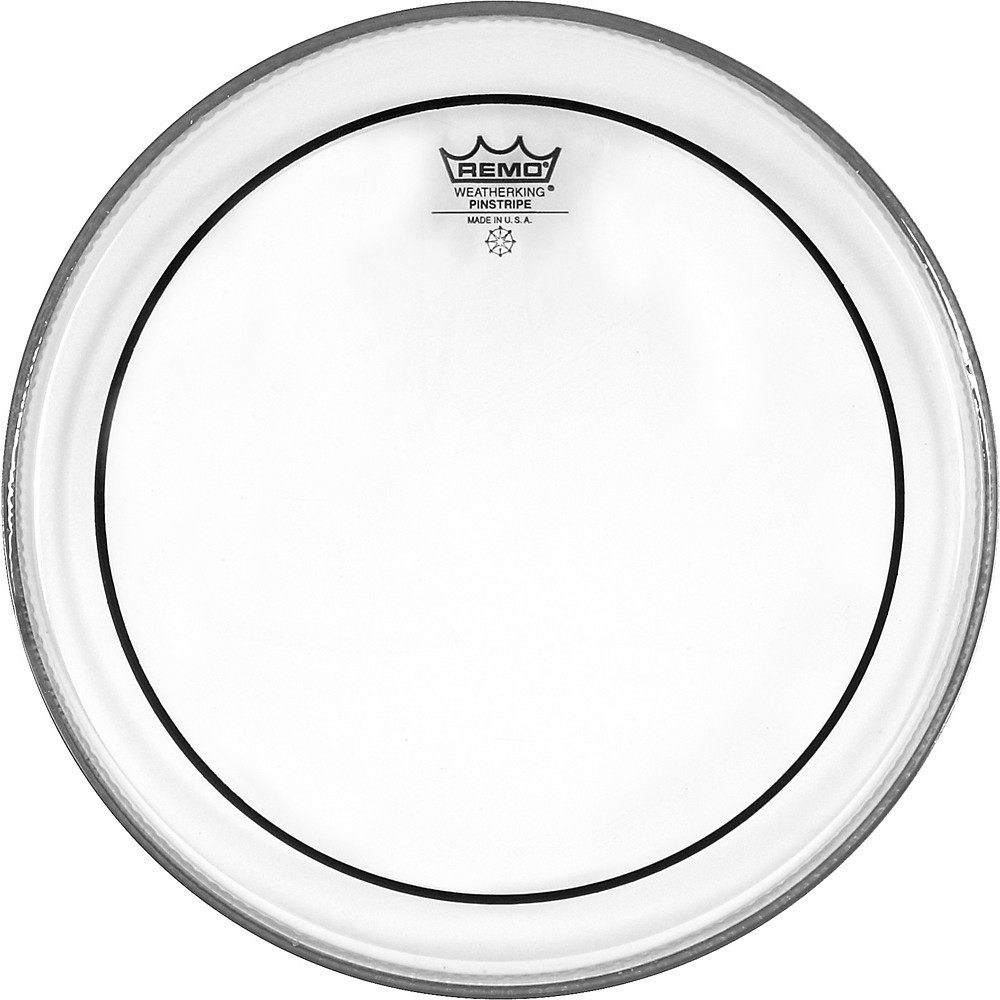 Remo Pinstripe Clear 4-piece Tom Drumhead Pack