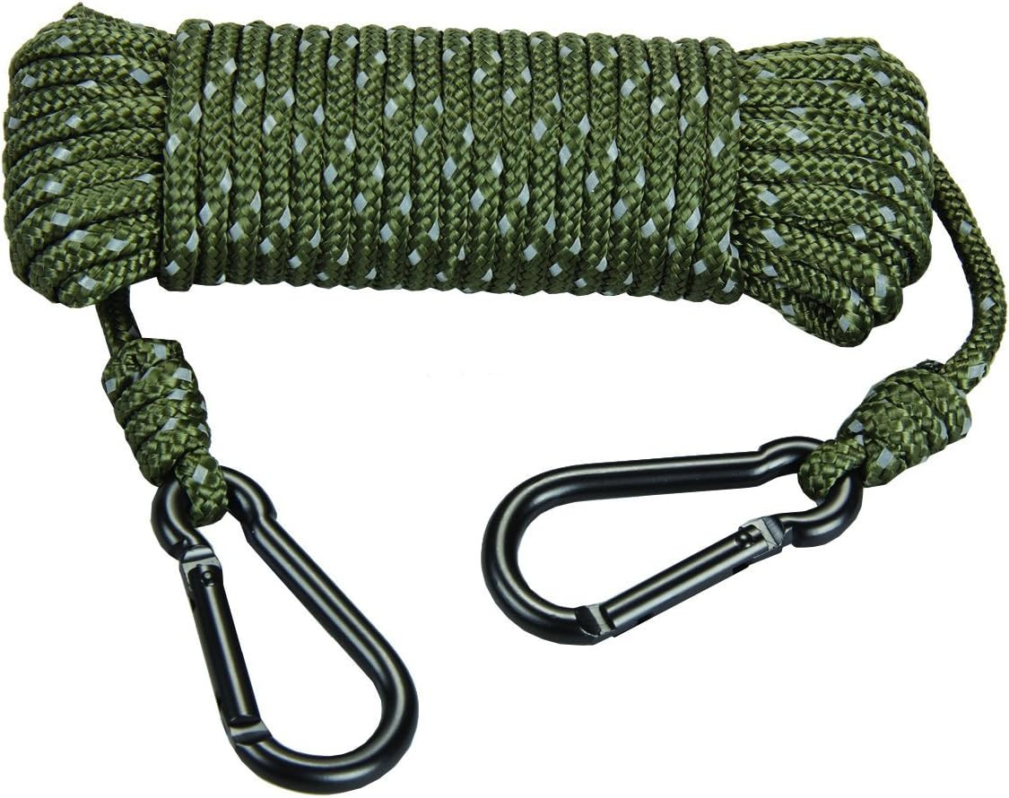 Hunters Specialties 30Ft Heavy Duty Reflective Treestand Rope - Hunting Large-Di