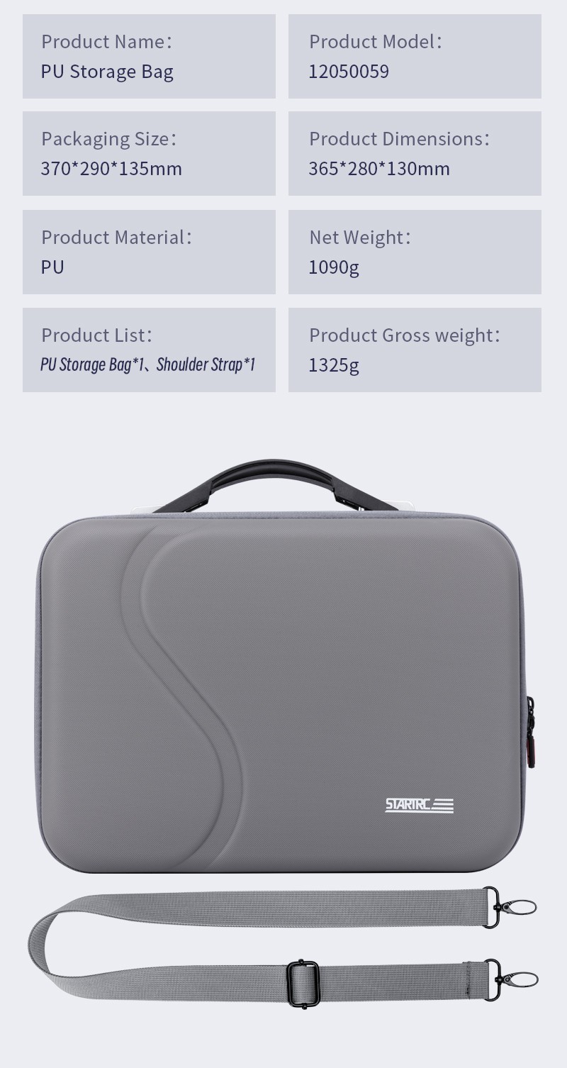 Multi-functional Storage Carrying Bag for DJI NEO 2, Protective Travel Case