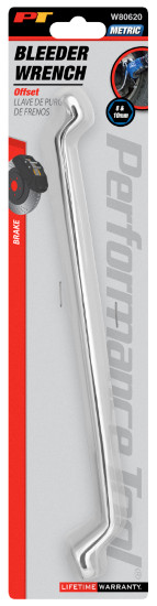 Performance Tool Wilmar W80620 Offset Brake Bleeder Wrench - 8 X 10 mm Offset...