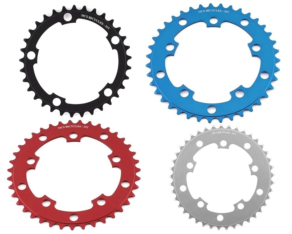 MCS BMX 5-BOLT 110mm CHAINRING USA MADE CNC 36T BLACK
