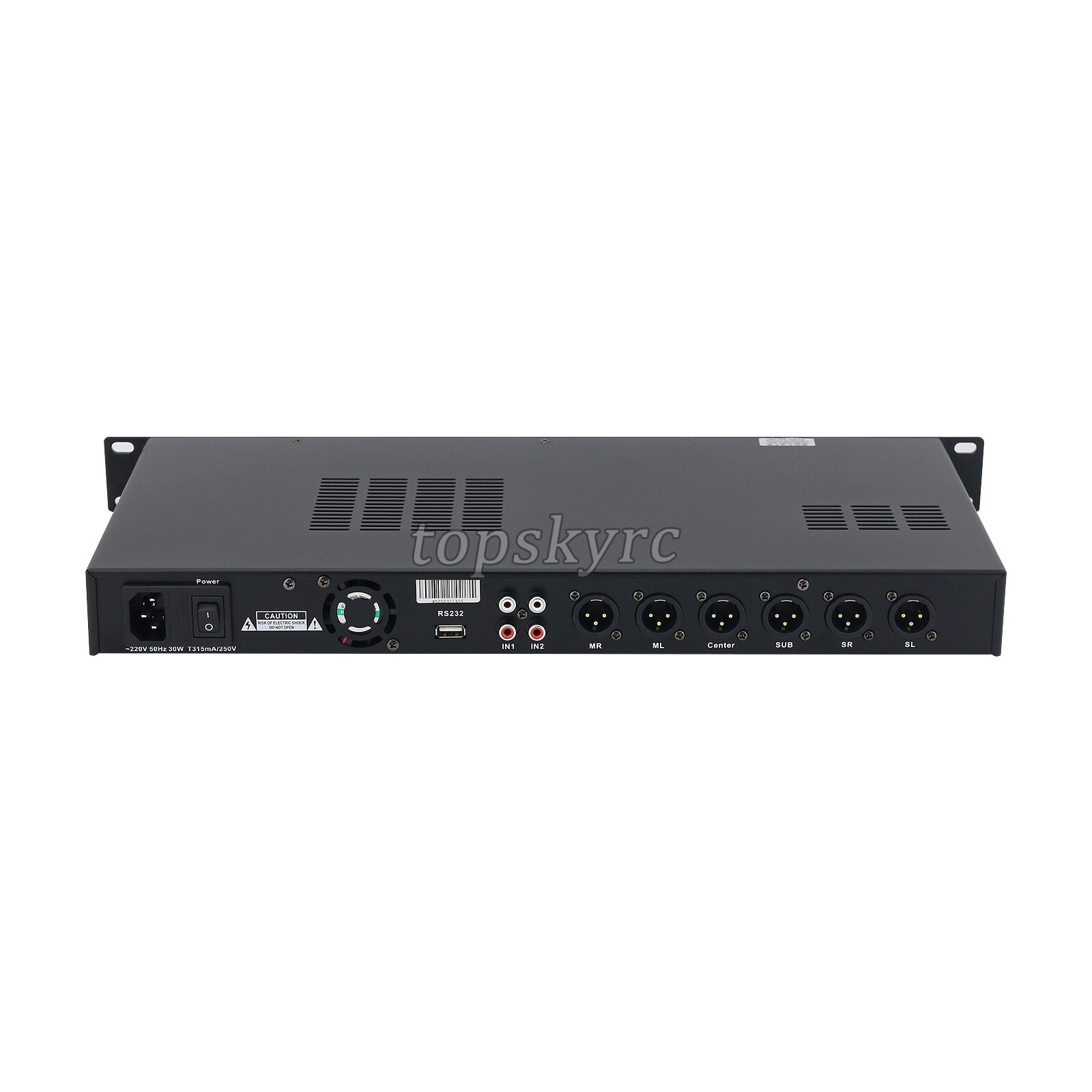 220V Karaoke Effect Karaoke Professional Processor 32Bit DSP Processor TZT-X5
