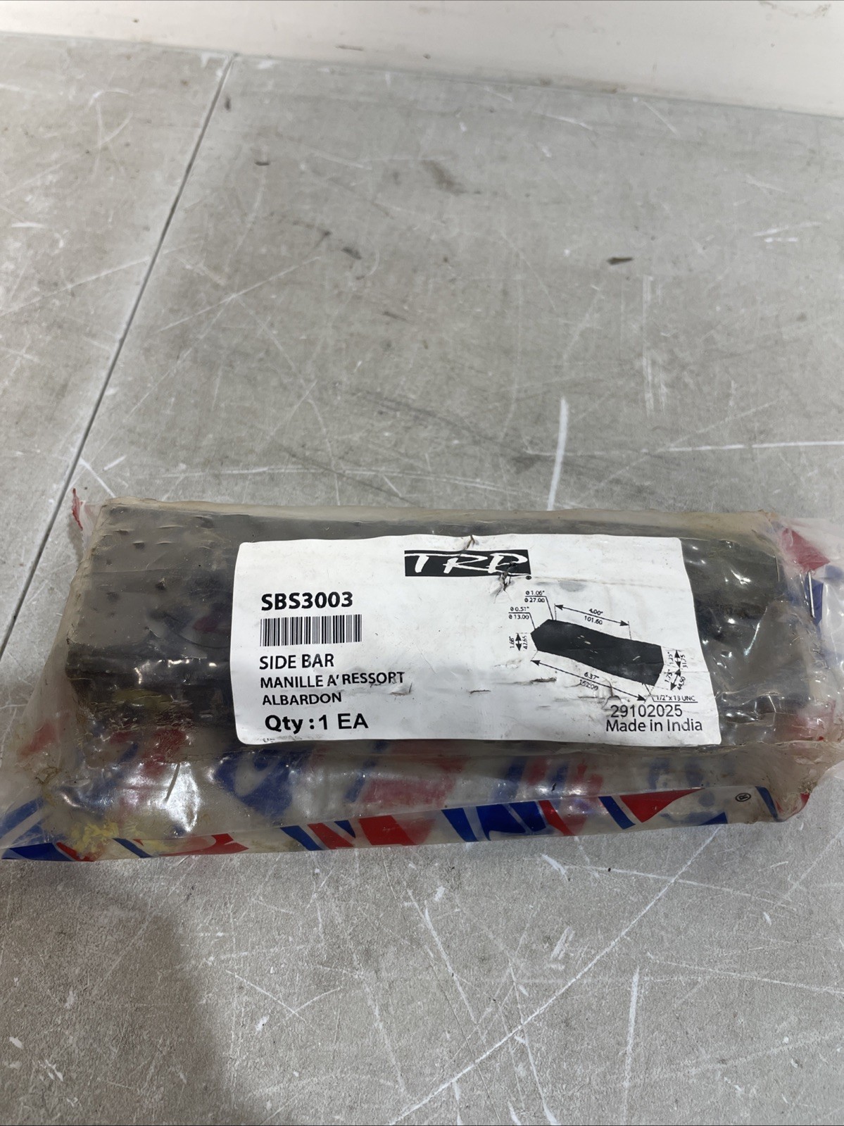 TRP SBS3003 Side Bar Spring Shackle Heavy Duty Truck Suspension Part New