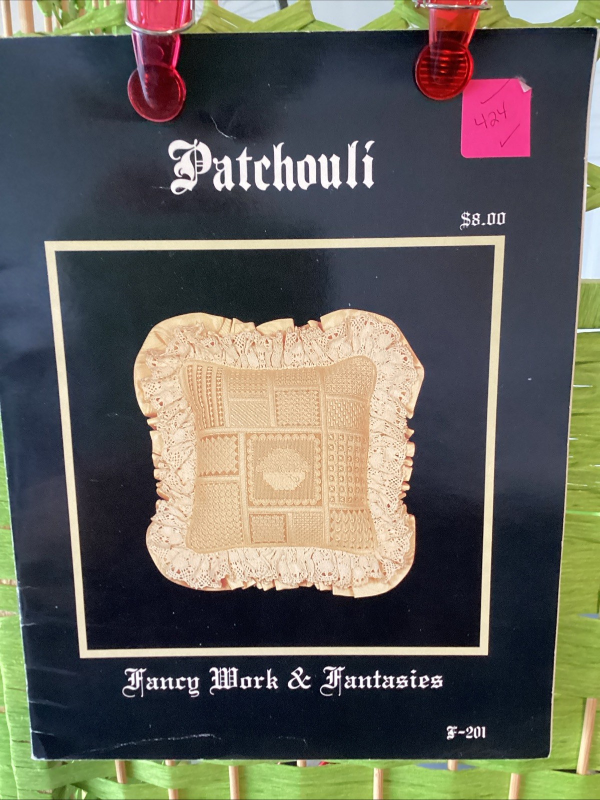 Patchouli Fancy Work & Fantasies Needlepoint Instruction Book