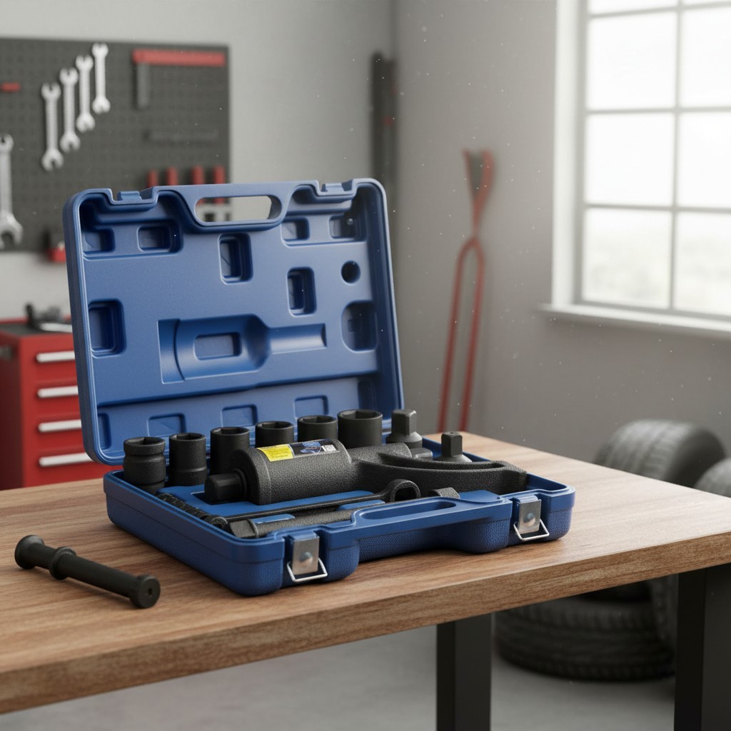 Durable Torque Multiplier Wrench for Semi Trucks with Fixed Square Head Style