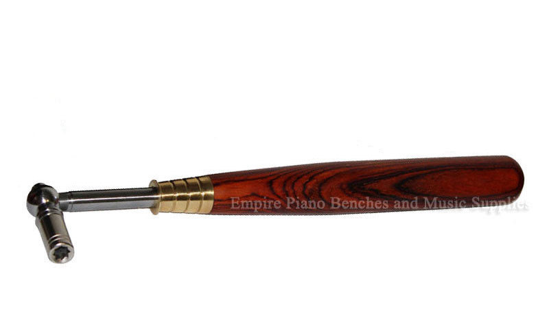 Rosewood Piano Tuning Lever Hammer - USA Made - Professional Quality Wrench