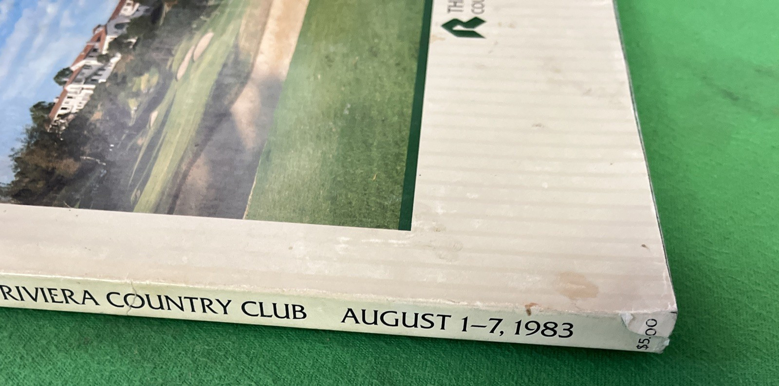 1983 65th PGA Championship Program + Rivera CC Won by Hal Sutton