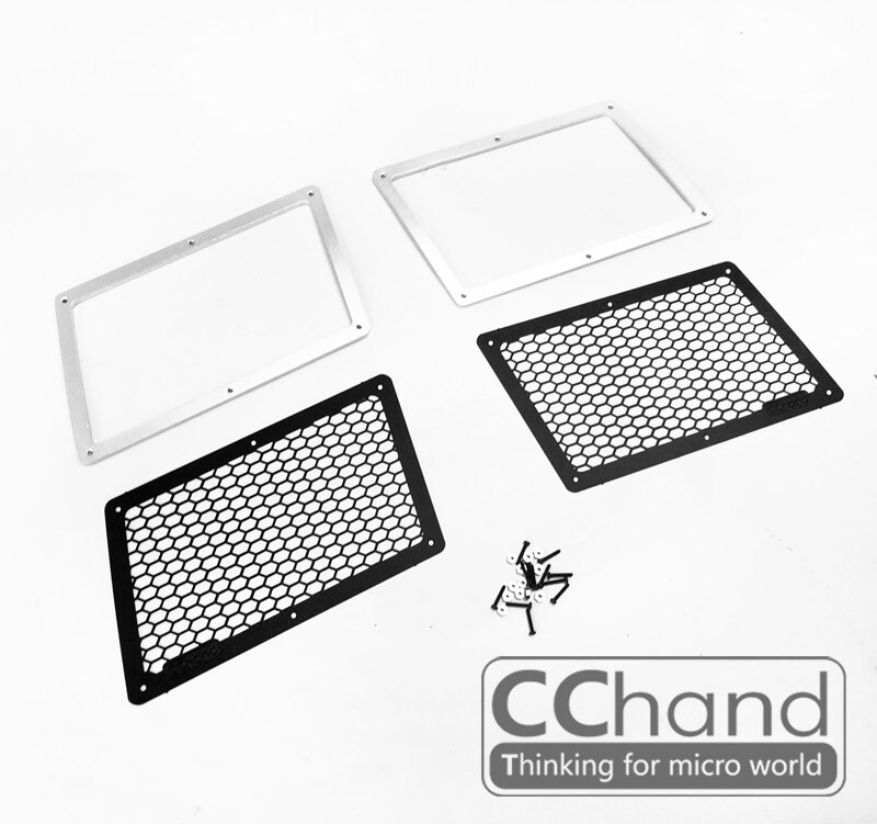 CC HAND Metal Window Guard For AXIAL SCX10 90046/90047 cherokee(A)