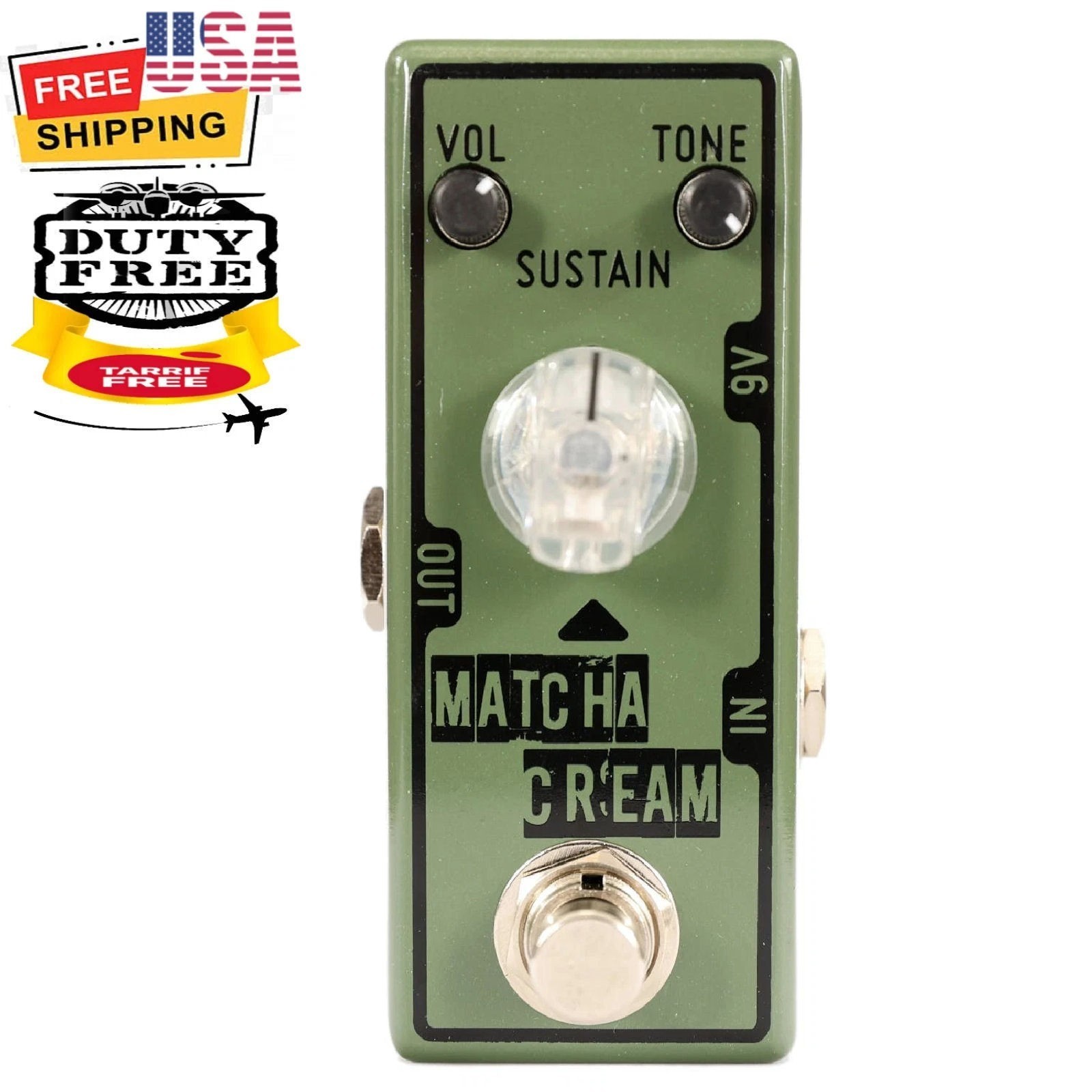 Tone City Matcha Cream Fuzz Guitar Effect Pedal Tone City TC-19 NEW!