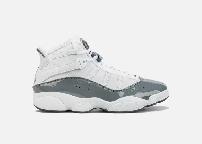Nike Air Jordan 6 Rings Cool Grey White 322922-121 Men’s Shoes NEW