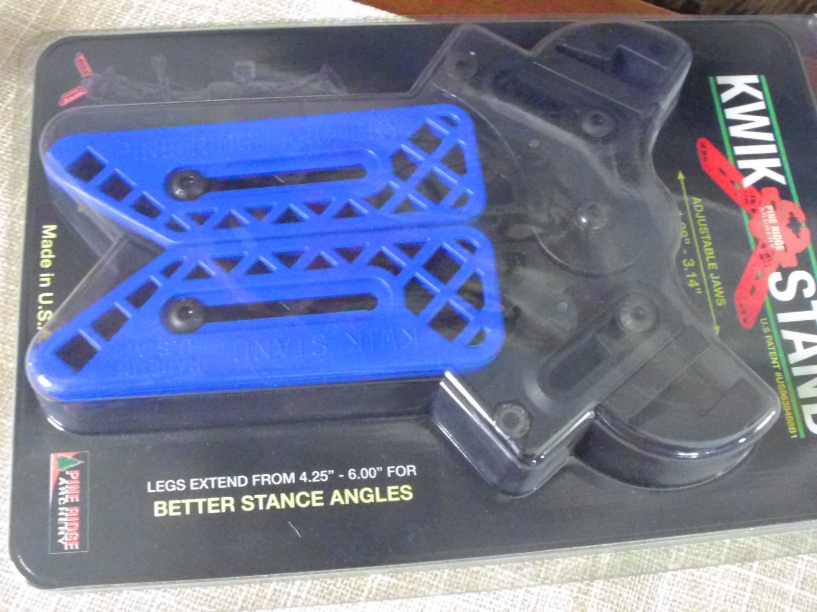Pine Ridge Archery Kwik Stand Bow Kickstand, Blue