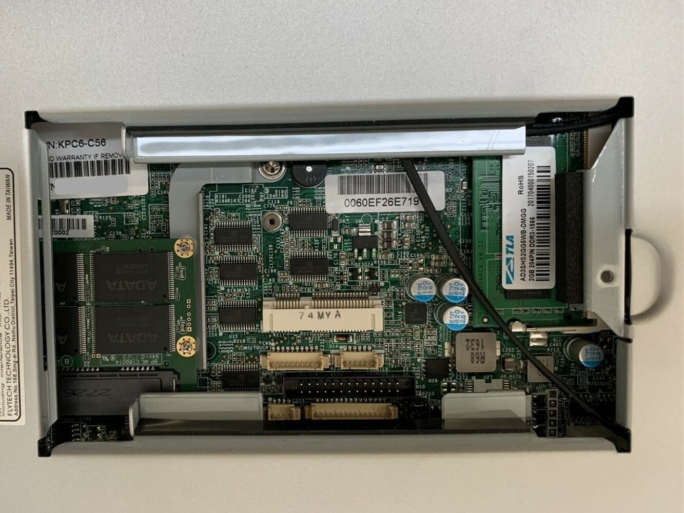 Flytech KPC6(C56) 3LEKPC600150 Windows 7 Embedded POSReady PC Box