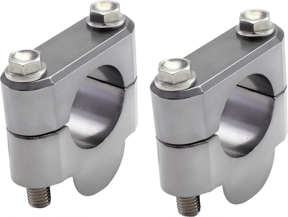 Handlebar Risers - Style: Aluminum