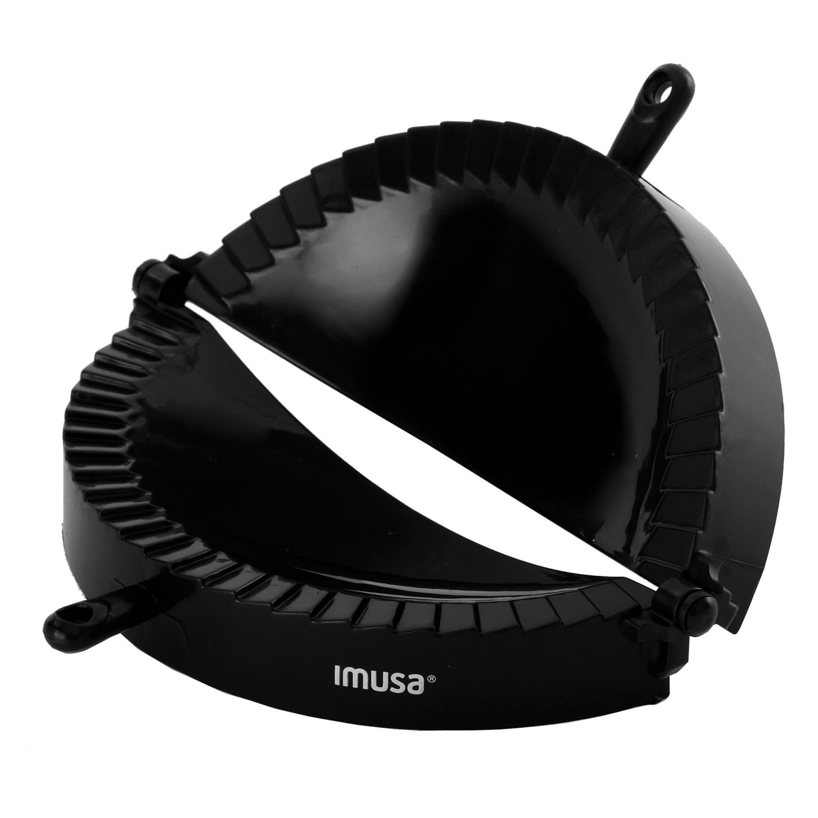 Imusa Empanada Press Set – Dumpling Maker, Plastic 1 Pack, Black