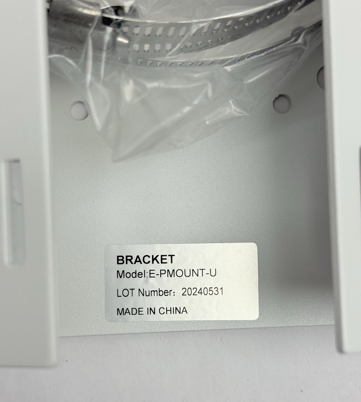Lot Of 2, E-PMOUNT-U Pole Mount Bracket, Compatible W/ Epcom E Series Cameras