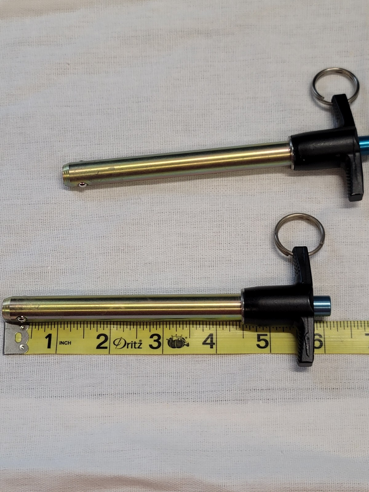 Carr Lane Ball Release Locking Hitch Trailer Tow Pin T-Handle 1/2 4" CL-8-BLPT-4