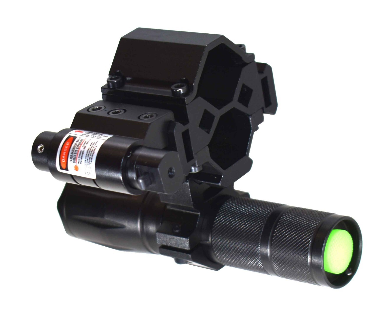 Trinity tactical flashlight red dot sight and mount for mossberg 835 12 ga pump.