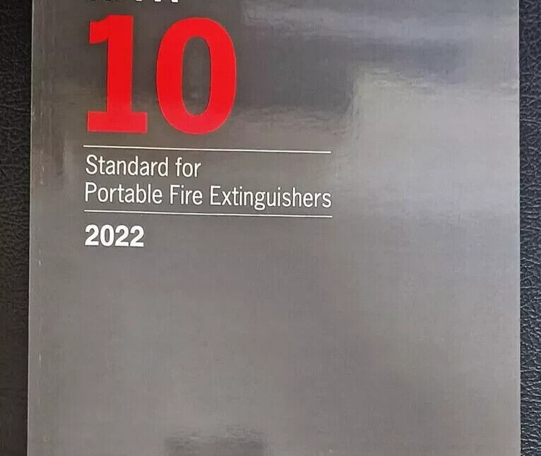 10 Standard for Portable Fire Extinguishers 2022 Edition USA STOCK
