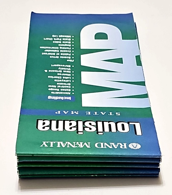 5 Rand McNally 2000's State Maps