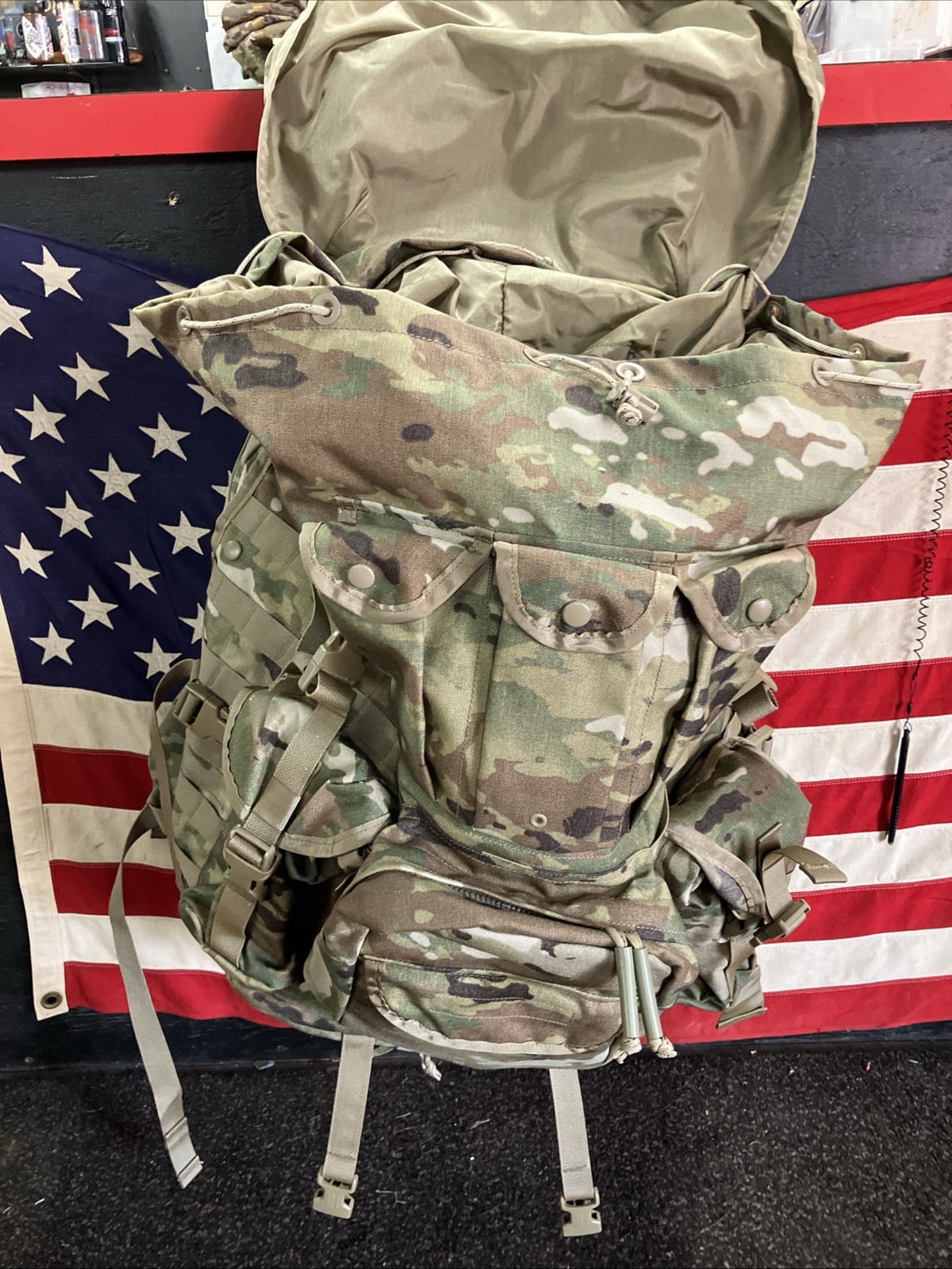 MOLLE 4000 Airborne Rucksack NO AIR ITEMS- Multicam