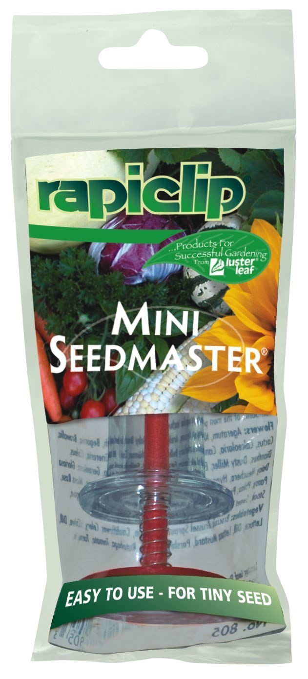 Luster Leaf Mini Seedmaster Hand Seeder Vegetable Rapitest Garden Planter