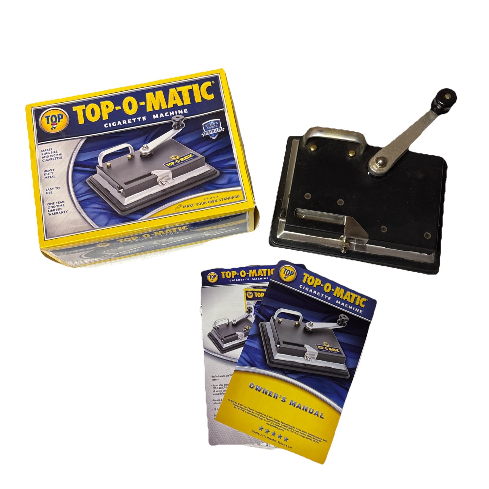 T.O.P. Top-O-Matic Cigarette Rolling Machine