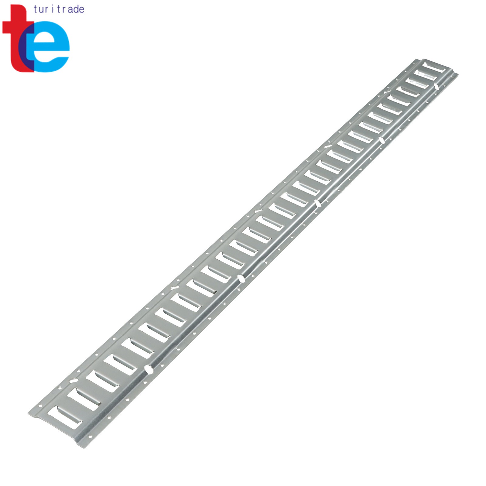 34PCs E Track Tie Down Rail Kit 5' E Track Rails Enclosed Cargo Trailer