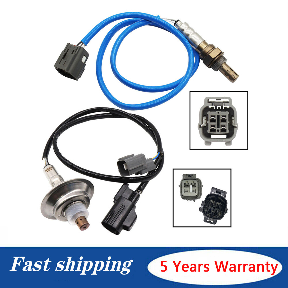 2PCS Upstream+Downstream Oxygen O2 Sensor For 2007-2012 Mazda CX-7 2.3L L4 Turbo