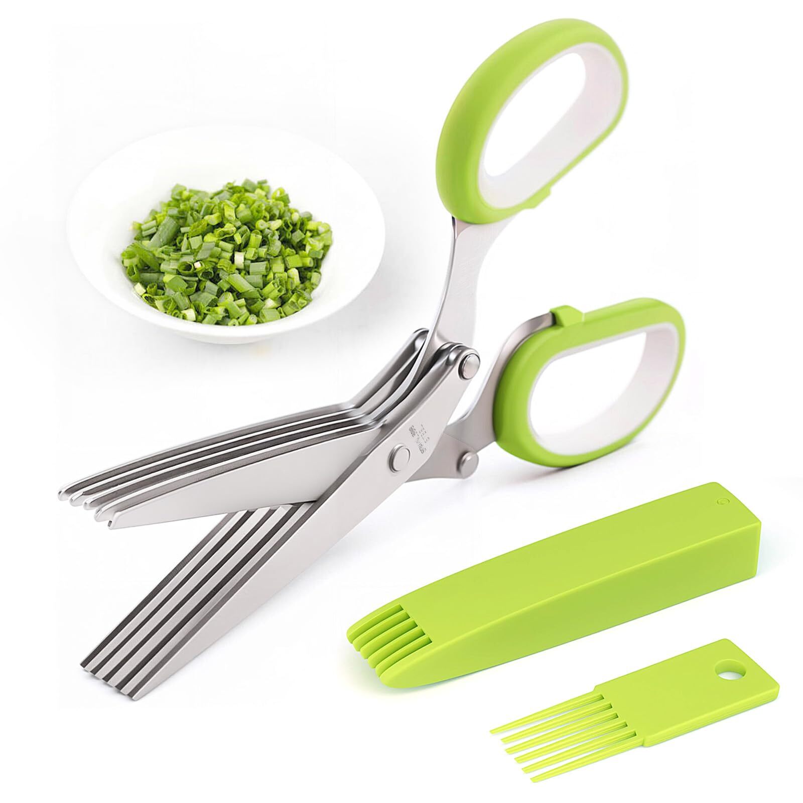 Tijera Para Cocina Multifuncional 5 Hojas Multipurpose kitchen scissors