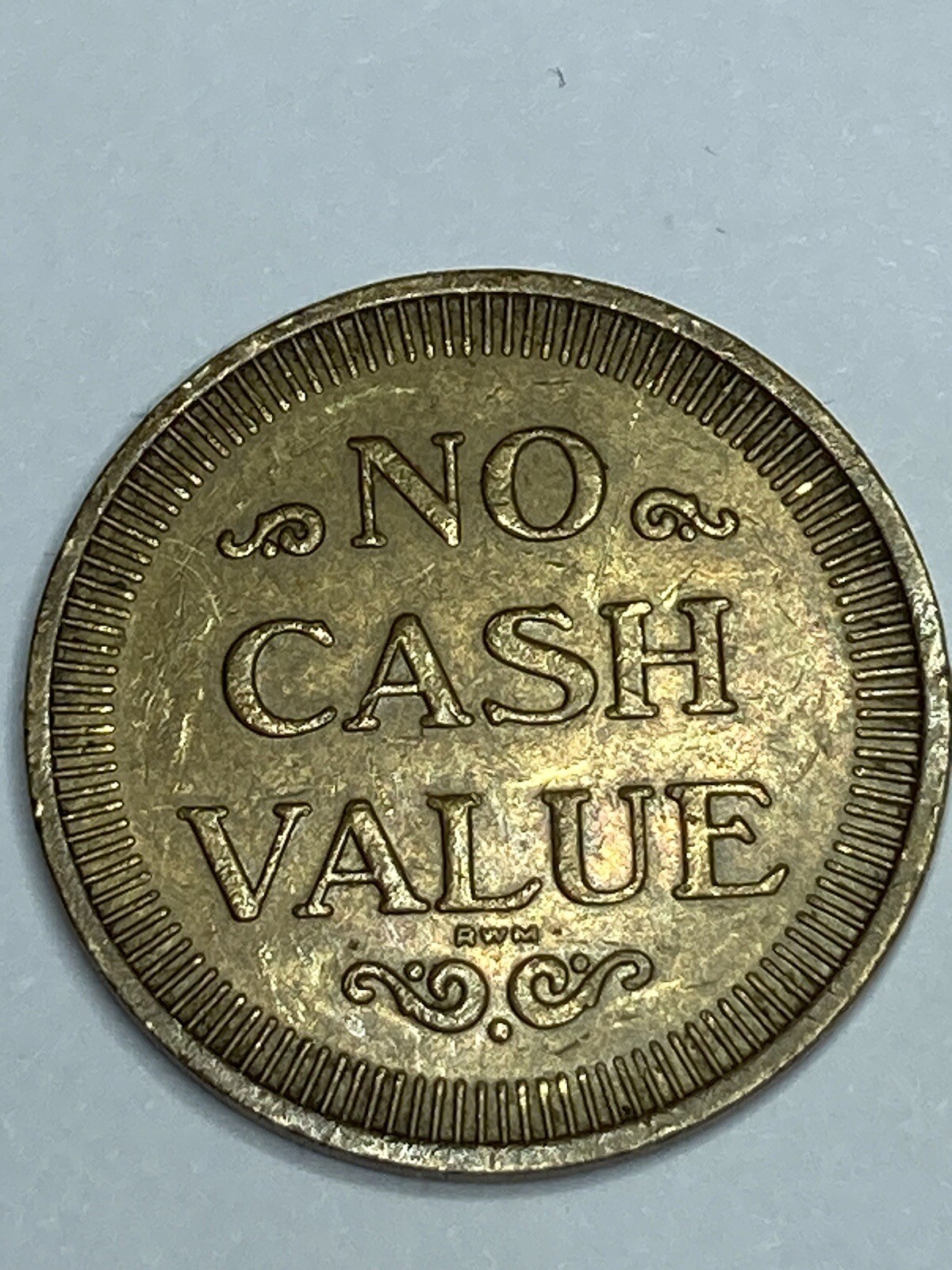 RARE ODD R ARCADE TOKEN DEFUNCT - RYAN AMUSEMENTS? #qy1