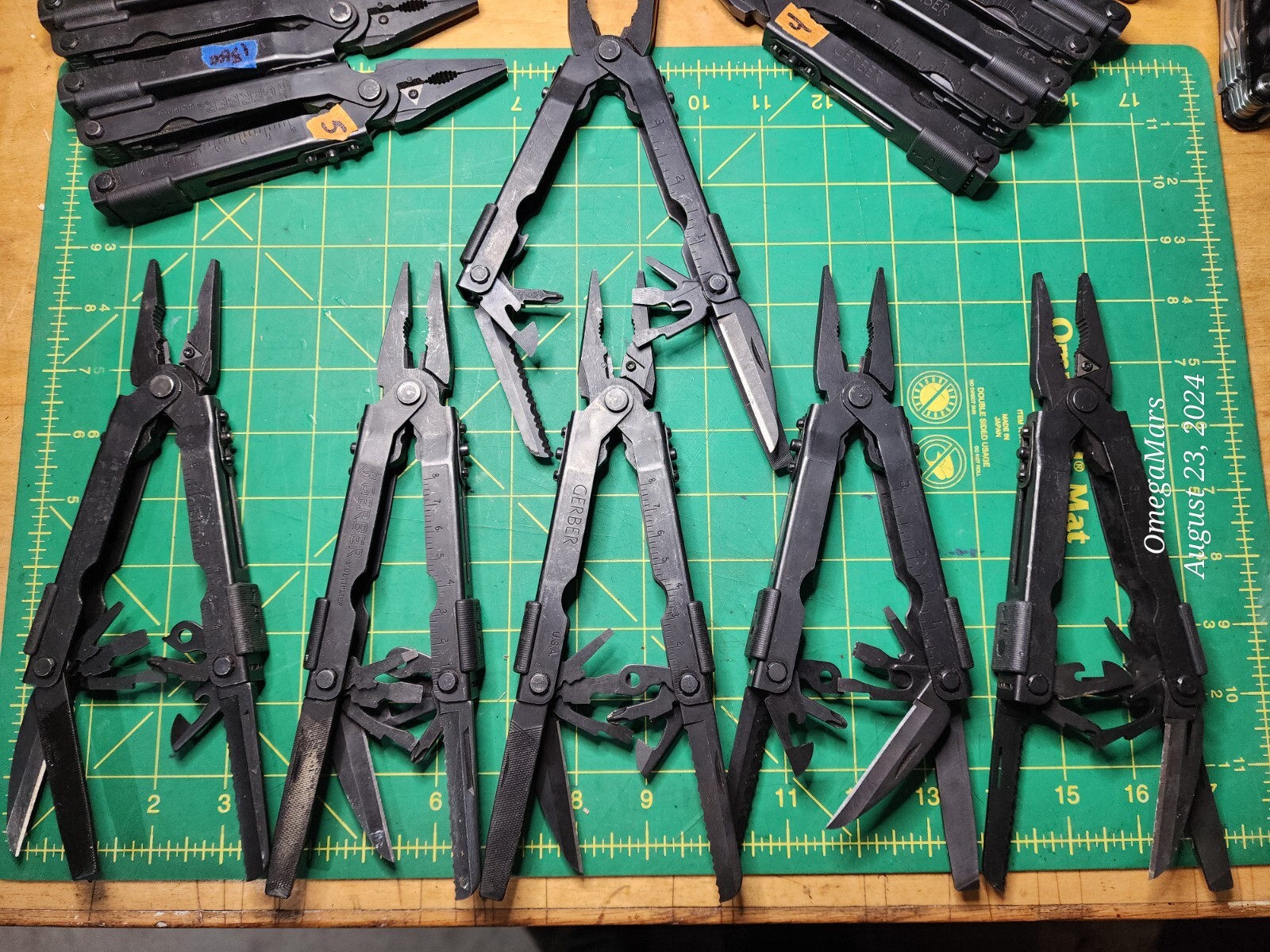 Gerber black MP 600 x1(ONE) per. Multi-Plier 600 Excellent, WITH Sheath, READ