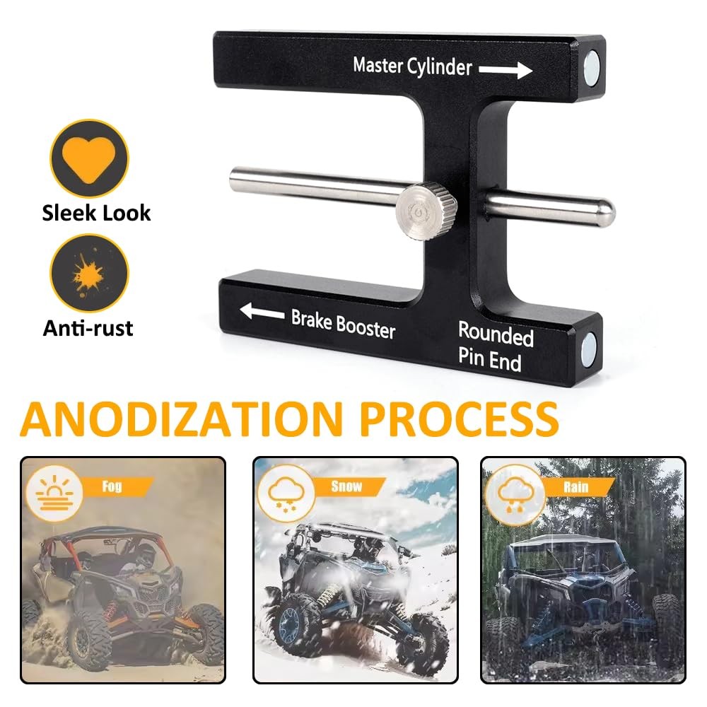 BARTOO Brake Adjustment Tool Booster Push Rod Master...