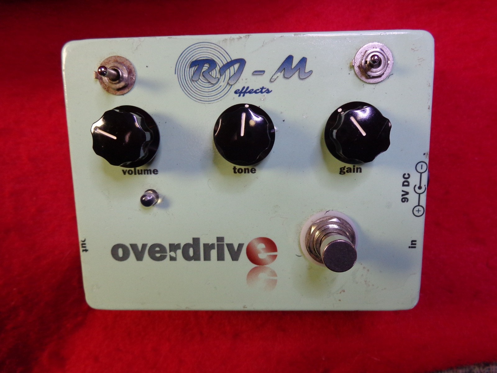 used RJ-M Overdrive E prototype #3 effect pedal