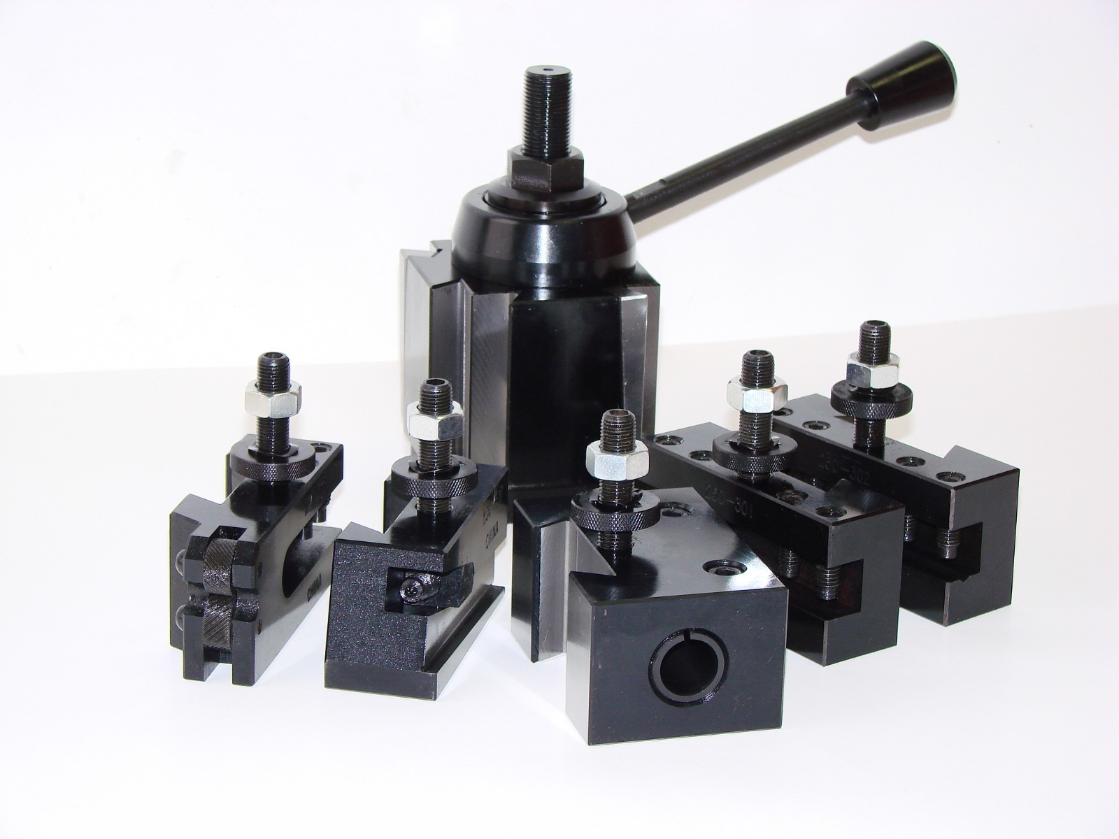 WEDGE TYPE QUICK CHANGE TOOLPOST SET AXA 251-111 TOOL POST, FREE SHIPPING!