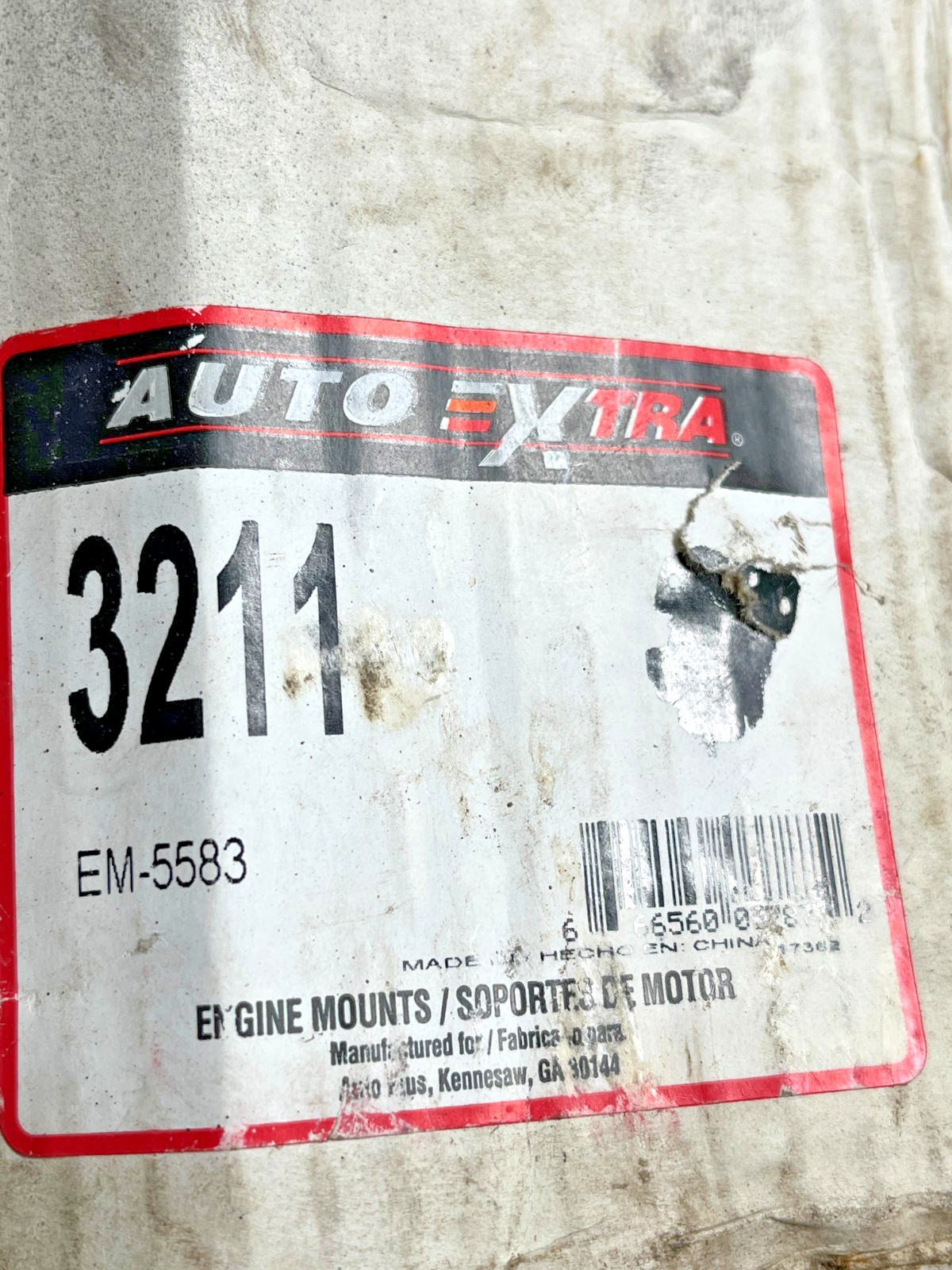 3211 Auto Extra ENGINE MOUNT Western Star EM-5583 , EM5583